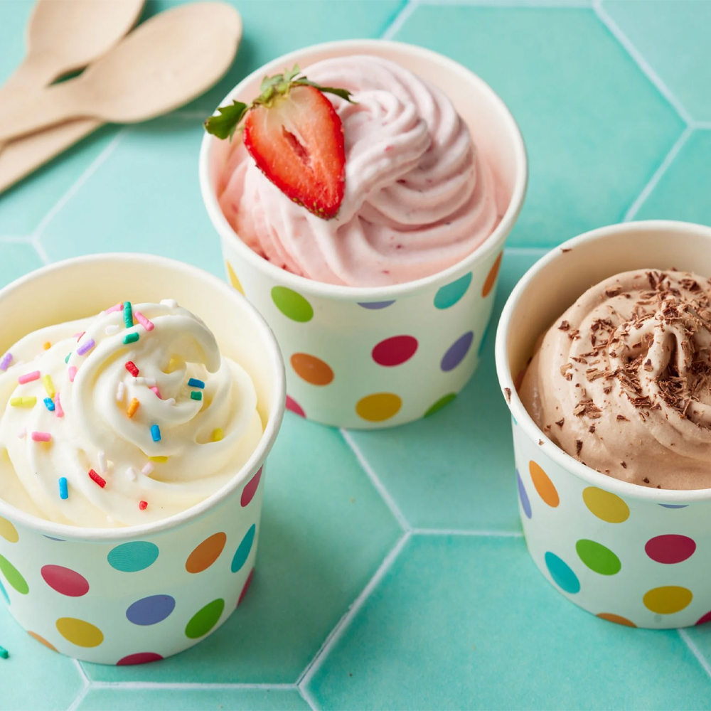 cola city yogurt stock photo