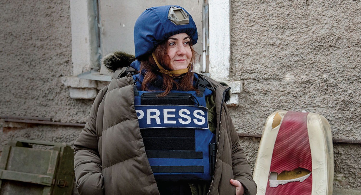 A PRESS protective vest.